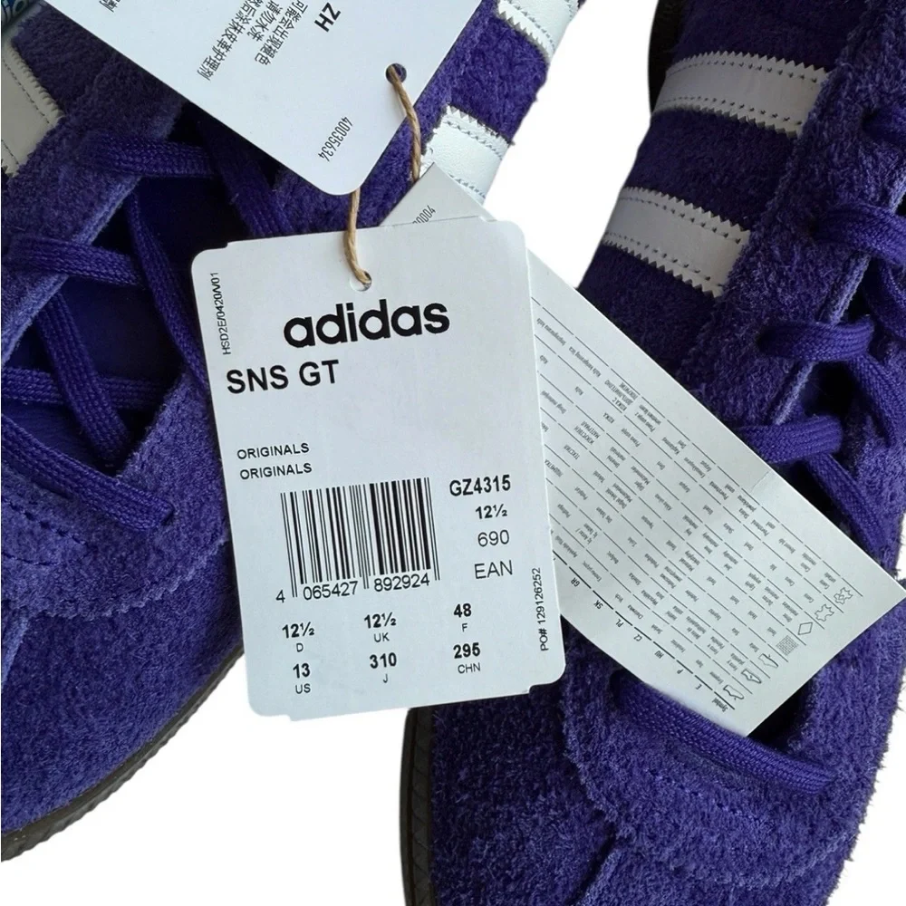 Adidas SNS GT Tokyo Purple Suede Men’s Sneakers Sz 13